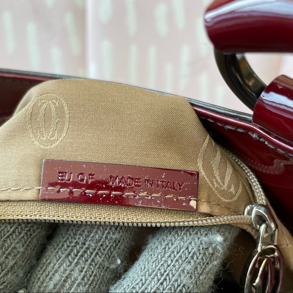 CARTIER MARCELLO PATENT BAG - Picture 12 of 16